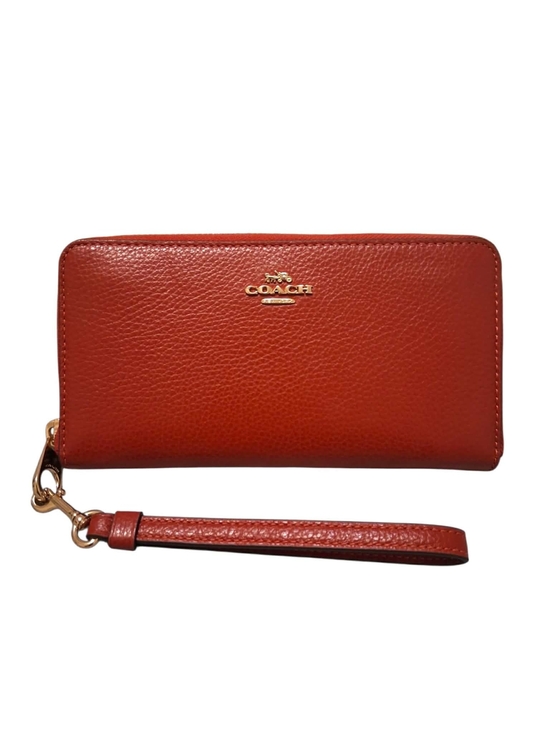 Coach Handbags - Coach 1941 Red Zip Around Wallet